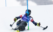 Anna SOENS (USA) competes in the Women's Para Alpine Skiing Slalom on day eight of the Mil...