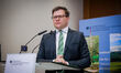 Carsten Schneider, SPD, presents the climate balance for 2025 and an outlook for 2026 in B...