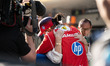 Scuderia Ferrari HP driver #44 Lewis Hamilton (GBR) hugs his mother, Carmen Larbalestier,...