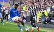 Janoi Donacien of Chesterfield tackles Jodi Jones of Notts County during the Sky Bet Leagu...
