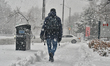 Snowfall occurs in Toronto, Ontario, Canada, on March 13, 2026. The storm is expected to d...