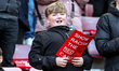 Sunderland fans gather before the Premier League match between Sunderland and Brighton & H...
