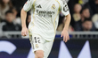 Yañez of Real Madrid and Spain during the La Liga EA Sports match between Real Madrid CF a...
