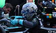 George Russell of Mercedes before the Sprint ahead of the Formula 1 Chinese Grand Prix at...