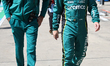 Fernando Alonso of Aston Martin Aramco before the Sprint ahead of the Formula 1 Chinese Gr...