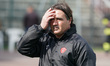 Giovanni Tedesco, head coach of AC Perugia Calcio, gestures during the Lega Pro Championsh...