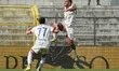 Daniele Montevago of AC Perugia Calcio scores the goal making it 0-1 during the Lega Pro C...