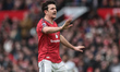 Harry Maguire of Manchester United reacts during the Premier League match between Manchest...
