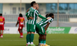 Floriana players pose for a team photo ahead of the YoHealth Malta Premier League soccer m...