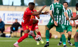 Kemar Reid of Birkirkara is in action during the YoHealth Malta Premier League soccer matc...