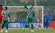 Kenan Dervisagic of Floriana celebrates after scoring the opening goal during the YoHealth...