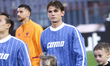 Nico Paz in action during the Serie A match between Como and AS Roma at Giuseppe Sinigalli...
