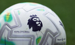 The Premier League ball is present ahead of the Premier League match between Crystal Palac...