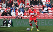 Middlesbrough's Callum Brittain in action during the Sky Bet Championship match between Mi...