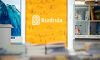 The Bezdroza brand logo is displayed at the Sport Expo in Krakow, Poland, on March 15, 202...