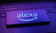 The Amazon Alexa logo appears on a smartphone screen in Ontario, Canada, on March 16, 2026...