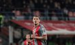 Milan Djuric of US Cremonese is in action during the Serie A football match between US Cre...