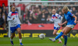 Ida Marin Hermannsdottir of Iceland plays during the 2027 FIFA Women's World Cup Qualifier...