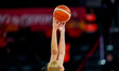 Tip-off during the Women's World Cup 2026 Qualifier between Turkiye and Hungary at Turkcel...