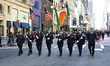Westchester County firefighters march in the St. Patrick's Day Parade on Fifth Avenue in N...