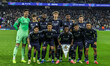 Real Madrid team photo during the UEFA Champions League last 16 second leg match between M...