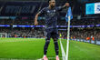 Vinicius Junior of Real Madrid celebrates his goal to make it 0-1 (0-4) during the UEFA Ch...