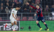Lorenzo Pellegrini of AS Roma celebrates after scoring first goal during the UEFA Europa L...