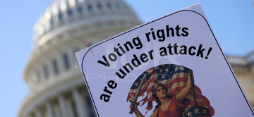 Gallery cover photo: Rally Against SAVE America Act At U.S. Capitol