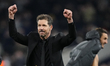 Diego Pablo Cholo Simeone head coach of Atletico de Madrid celebrates the victory after wi...