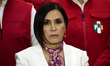 Former Secretary of Social Development of Mexico, Rosario Robles, looks on during the laun...