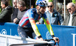 Andrea Piras of Solution Tech Nippo Rali at the start of Milano-Torino 2026 in Rho, Italy,...
