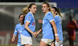 Nikola Karczewska of S.S. Lazio celebrates after scoring the first goal during the Serie A...