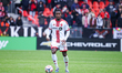 Toronto FC defender Ritchie Laryea #22 is in action during a Major League Soccer game betw...