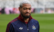 Joelinton of Newcastle United arrives during the Premier League match between Newcastle Un...