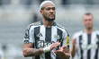 Joelinton of Newcastle United applauds the fans after the final whistle during the Premier...