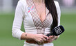 Eleonora Incardona of DAZN is seen before the 30th day of the Serie A Championship between...