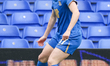 Lucy Quinn of Birmingham City controls the ball during the FA Women's Championship match b...