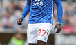 Noah Sadiki of Sunderland during the Premier League match between Newcastle United and Sun...