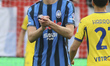 Charles De Ketelaere of Atalanta BC expresses disappointment during the Atalanta BC vs Hel...