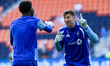 Sebastian Breza warms up during a Major League Soccer match between FC Cincinnati and CF M...