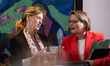 German Minister for Education, Family, Senior Citizens, Women and Youth Karin Prien and Ge...