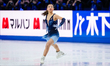Kaori Sakamoto of Japan competes in the Women's Short Program during the ISU Figure Skatin...