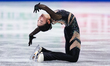 Ruiyang Zhang of China competes in the Women's Short Program during the ISU Figure Skating...