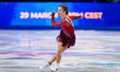 Olga Mikutina of Austria competes in the Women's Short Program during the ISU Figure Skati...