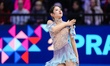 Haein Lee of South Korea competes in the Women's Short Program during the ISU Figure Skati...