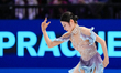 Haein Lee of South Korea competes in the Women's Short Program during the ISU Figure Skati...
