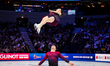 Lia Pereira and Trennt Michaud of Canada compete in the Pairs Short Program during the ISU...
