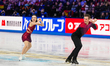 Lia Pereira and Trennt Michaud of Canada compete in the Pairs Short Program during the ISU...
