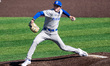 Connor Doherty of the Delaware Fightin' Blue Hens delivers a pitch during an NCAA baseball...