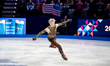 Ilia Malinin of the United States performs in the men's short program during the ISU Figur...